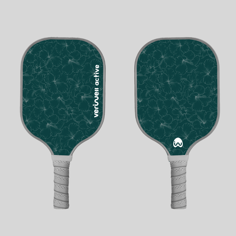 ACTIVE GEAR - PICKLEBALL PADDLE- FIBER GLASS (GREEN-SET)