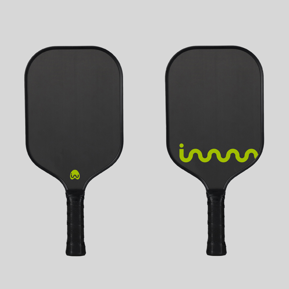ACTIVE GEAR - PICKLEBALL PADDLE- CARBON FIBER (BLACK-SET)