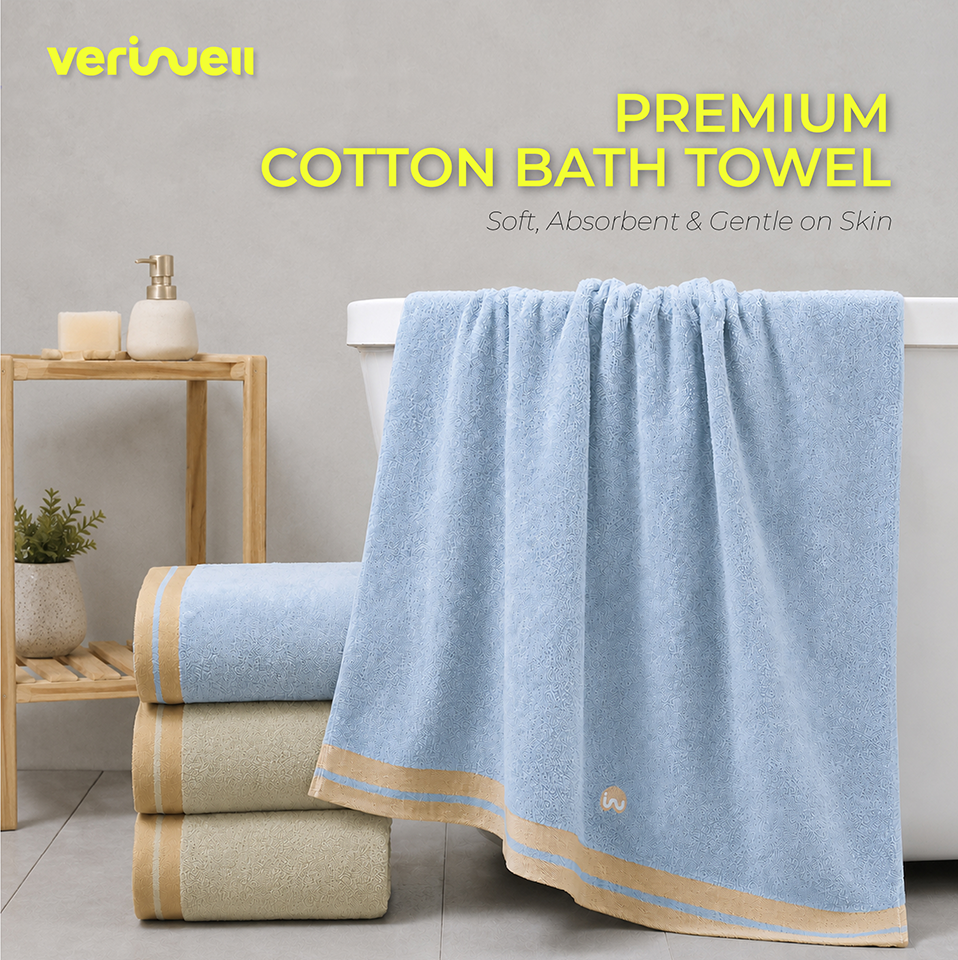 ACTIVE GEAR- PREMIUM COTTON BATH TOWEL